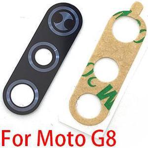 New For Motorola Moto G8 Back Rear Camera Glass Lens Cover With Adhesive