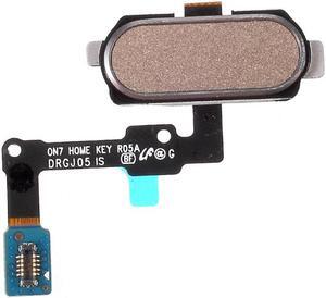 Fingerprint Home Button Flex Cable Replacement for Samsung Galaxy J7 Prime/ On7 (2016)/ J5 Prime/ On5 (2016) G570 G610 (Gold)