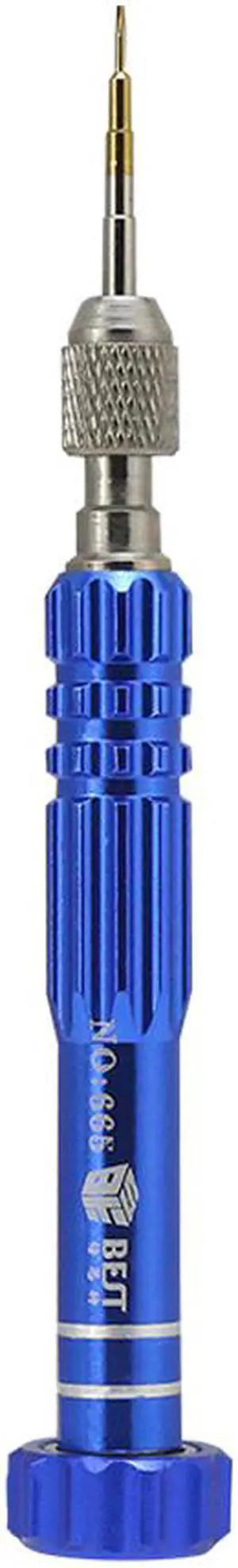 Precision Screwdrivers Set S2 Alloy Steel Bits Non-slip Handle for Mobile Cell Phone Tablet Repair Opening Tools - Blue
