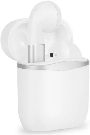 Fineblue J1 PRO Wireless Bluetooth Earphones Dual microphone TWS TOP APTX HD Headphone Smart Sensor 8D Stereo Super Bass Earbuds (White)