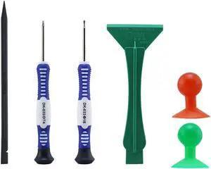 BST-598 6 in 1 Hand Tools Set Precision 1.5mm Phiilips T4 Trox Screwdriver Suction Cup for iPad Mini 1 2 3 Repair Tools Kit