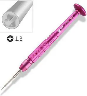 1Pc 3D Design Screwdriver Strong Magnetic Precision Screwdriver Cell Phone Repair Hand Tool Kit For iPhone - 1.3 Phillips