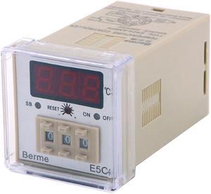 E5C4-A3RPK Digital Display Temperature Controller 0-399? K Type Temperature Regulator 220V (No bracket)