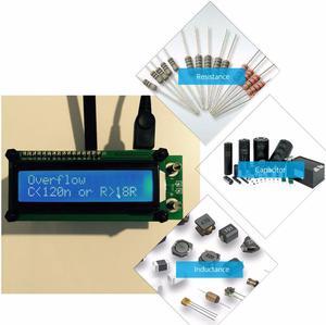 BSIDE ESR01 Auto Range Digital LCR Tester Resistance Capacitance Inductance Measurement Capacitor ESR Meter USB Power