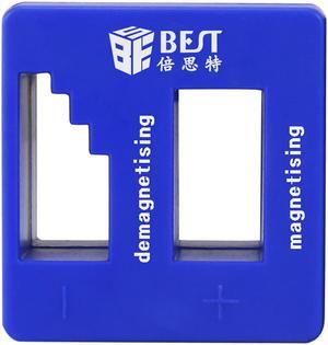 BST-016 2 in1 Magnetizer Demagnetizer Tool Screwdriver Bench Tips Bits Gadget Handy Magnetized Driver Quick Magnetic Degaussing