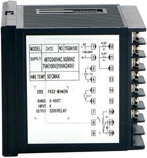 REX-CH702FK02-MV*ABN Temperature Controller Digital Display 0-400? K Type SSR/Relay Output