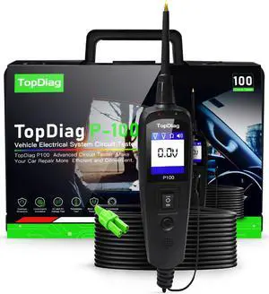 JDiag P100 New Generation Automotive Electrical Circuit System Tester for Cars and Trucks P 100