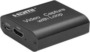 4K HDM I 1080P High Definition USB Video Capture Card with Loop