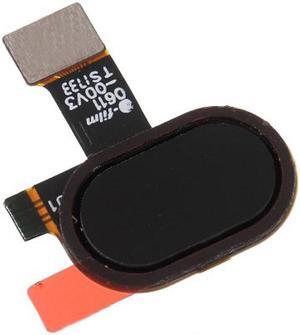 Home Finger Reader Fingerprint Reader Sensor Home Button Flex Cable Replacement Part For Motorola Moto E4 (Black)