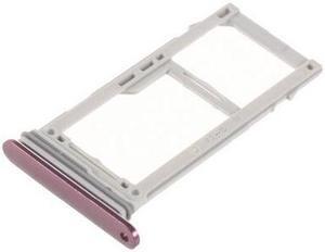 New Dual SIM + SIM2/Micro SD Card Tray Holders For Samsung Galaxy S9 G960 G960F S9 Plus G965 G965F (Purple)