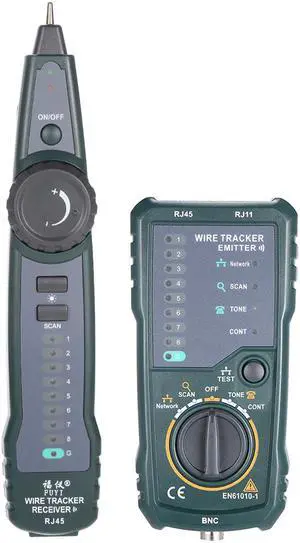 FY868 Multi-function Wire Tracker Hand-held Cable Testing Tool Hunting for RJ45 Connectors Telephone Wires With RJ11