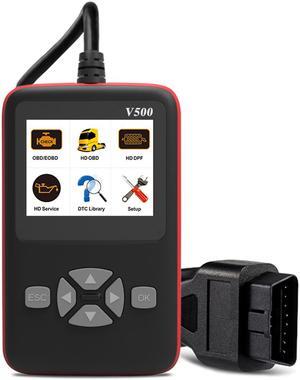 V500 Universal O-B-D2 Scanner Engine Fault Reader Read Clear Codes I/M Readiness Smog Check Car Truck Diagnostic Scan Tool