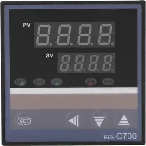 0-400 Centigrade Digital PID Temperature Controller Digital Thermostat Switch REX-C700 Thermocouple Sensor Input Relay Output