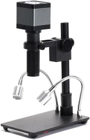48MP Microscope Camera HDMI Industrial Microscope Digital Video Camera Mount Kit for Industry