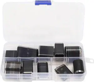 24Pcs Hollow Hole Shaped Punch Set Short Leather Belt Drilling Tool Oval Round Square Leather Craft Tool