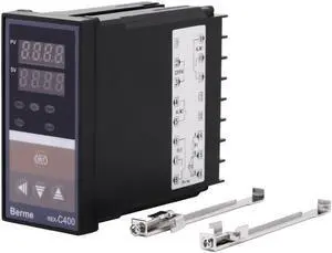 Intelligent Temperature Controller Regulator Digital Panel Thermostat Switch AC 220V Temp Sensor Controller with Clips