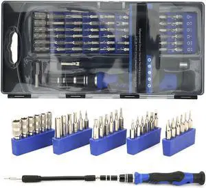 56 in 1 Multifunctional Screwdriver Set Screwdriver Bit Kit for Mobile Glasses Phone Repairing Household Reapir Hand Tool