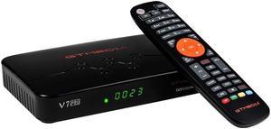 GTMEDIA V7 PRO TV Receiver DVB-S/S2/S2X+T/T2 TV Decoder Memory 1G Bit RAM Support H.265 Albertis/Tivusat/BBC Satback