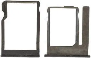 SIM Card and SD Card Tray Holder Replacement for HTC One M8 Mini - White