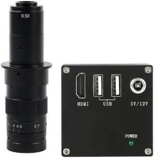 2MP 1/2.8" 1080P 60F/S HDMI Industrial Video Microscope Camera & 180X C-Mount Lens For Phone Tablet PC PCB IC Observe Soldering