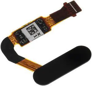 Home Button Key Fingerprint Button Flex Cable Replace Part For Huawei P20/ P20 Pro - Black