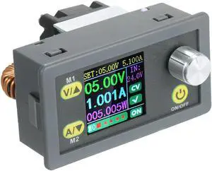 Digital Control Module 5A 80W Constant Voltage Current Programmable Power Supply Module Adjustable Voltage Regulator Data Storage DC Power Module