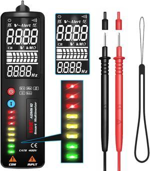 BSIDE ADMS1Q 2.4” LCD Voltage Detector Pen Non-contact AC Voltage Tester Volt Ohm Hz Continuity V-Alert Tester with Flashlight