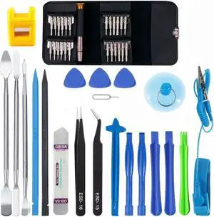 Professional 46 in 1 Mobile Phone Screen Opening Repair Tools Kit Screwdriver Pry Disassemble Tool Set for iPhone Samsung Ipad