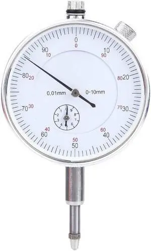 0-10mm Range Dial Gauge 0 01mm Mechanical Dial Indicator Measure Tool