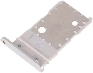 SIM Card Tray Holder Slot Replacement Parts For Google Pixel 3 (Silver)