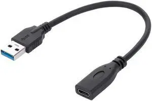 USB3.0 to Type-C Female Adapter Cable Mobile Phone Computer High Speed Data Transmission Adapter Cable 20cm
