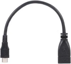 Type-C Male to USB3.0 Adapter Cable High Speed Data Transmission Adapter Cable OTG Adapter 20cm
