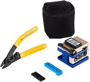 Fiber Cleaver Set Cold Contact Dedicated Metal Cutting Tool Kit Fiber Cutter Fiber Cable Cut Fiber Cleaver Tools