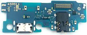 5PCS Full New For Samsung A52 USB Charging Port Connector Board Flex Cable With Microphone Replacement Parts