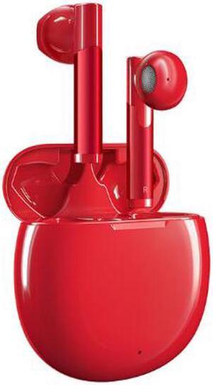 Fineblue J3 Pro Bluetooth 5.0 Earphones TWS Fingerprint Touch Headset HiFI Stereo Earbuds Wireless earphones for sport (Red)