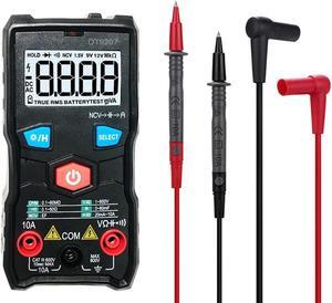 Digital Multimeter Tester Autoranging True Rms Multimeter with NCV LCD Backlight