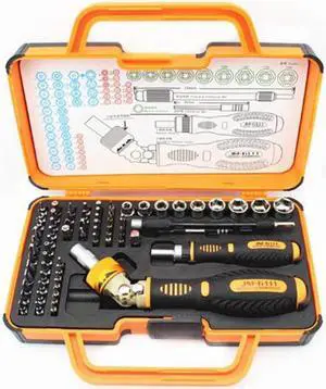 Jakemy JM-6111 69 in 1 Multipurpose Precision Screwdriver Hardware Repair Open Tools Demolition Kit for Electronic Devices Eyeglass
