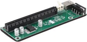 USB 3.0 PCI-E PCI Express 1x to 16x Extender Riser Board Card Adapter with SATA Power Cable & USB Cable
