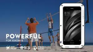 Love Mei Shockproof Waterproof Metal Aluminum Case For  SONY Xperia XA1 - Red