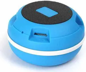 Fineblue Y3 Outdoor Portable Bluetooth Speaker IPX4 Waterproof Speakers with Powerful Driver/built in Mic wireless speaker - Blue