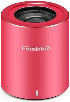 Mini portable Fineblue f-Y60 bluetooth 2.0 speaker 2 wireless speakers for audio support Andoid phone windows ios - Red