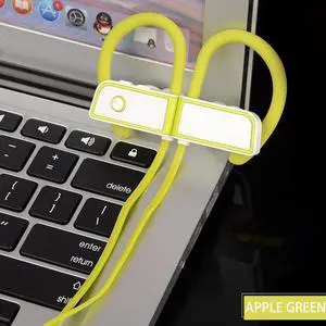 Fineblue FA-80 Bluetooth 4.1 Wireless Headphones Sweatproof IPX-5 Water-resistant Sports Smart Noise Reduction Earbuds Headset with Apt-x/mic - Yellow