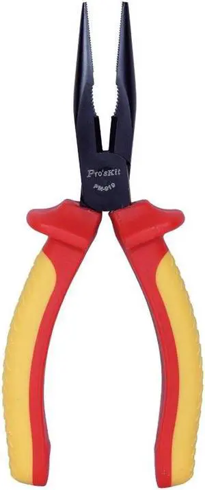 Pro'sKit PM-919 VED 1000V Insulated Long Nose Plier (170mm) high-voltage insulating Pliers Hand tools Press tool