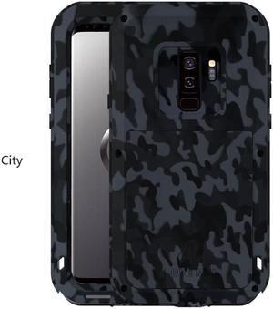 Love Mei Metal Armor Shockproof Case Aluminum Cover For Samsung GALAXY S9 Plus (City)