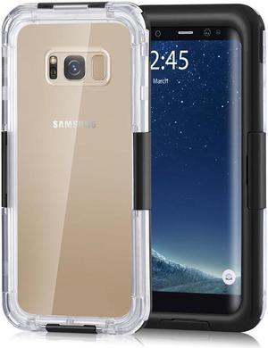 Atombros IP68 Waterproof Case For Samsung Galaxy S9 Cover Plastic Shockproof Underwater Swiming Shell Skin Funda Black