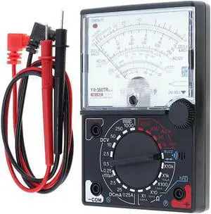 YX- 360TRNB Mini Portable Poin-ter Multimeter with One Pair Test Pen for Measuring DC AC Voltage and DC Curren