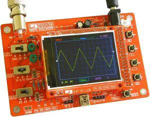 DSO138 Digital Oscilloscope DIY Kit DIY Parts for Oscilloscope Making Electronic diagnostic-tool Learning osciloscopio Set 1Msps