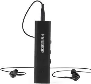 Newest Fineblue W688 Bluetooth Earphone Bluetooth 4.1 Universal Sport Wireless With Collar clip Sports Bluetooth Headset (Black)