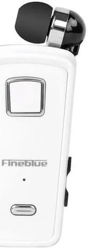 FineBlue F980 Wireless Bluetooth Original Earphone Handsfree portability scalable Earbud with Microphone Earphone (White)