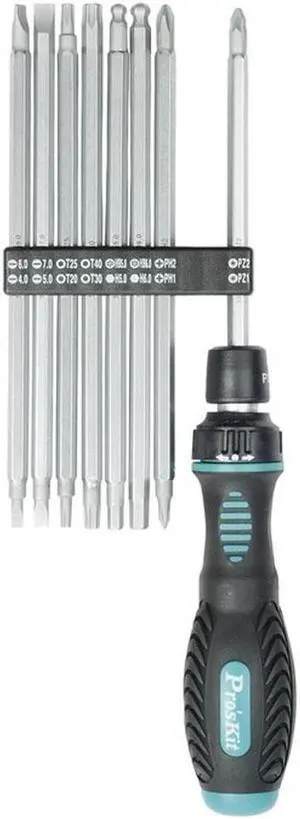 Pro’skit SD-9816 16-In-1 Reversible Ratchet Precision Screwdriver Set Toolkit Hand Tool Set